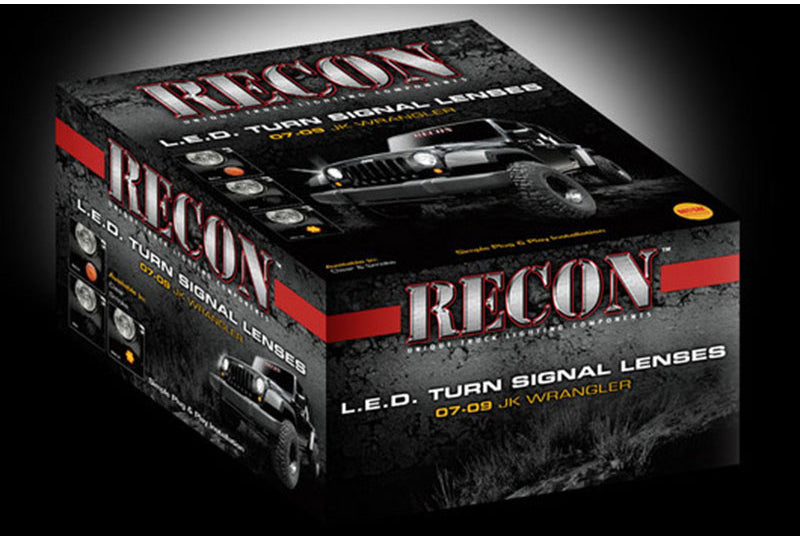 Recon 264134BK LED Smoked Turn Lights