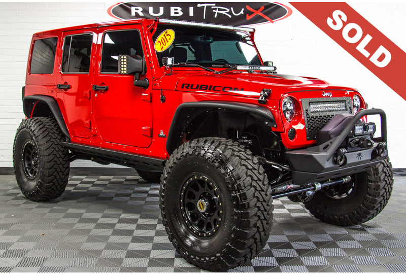 2015 Jeep Wrangler Unlimited Red - SOLD