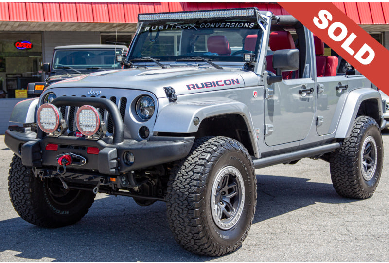 2013 Jeep Wrangler JK Unlimited Rubicon 10th Anniversary HEMI Billet Silver - SOLD
