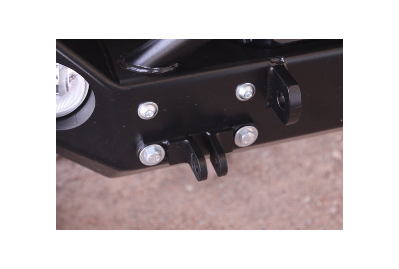 Rock Hard 4x4 Tow Bar Bracket Kit; Blue-Ox