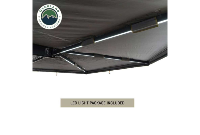 OVS XD Nomadic 270 Awning - Lights, Blackout, Passenger Side