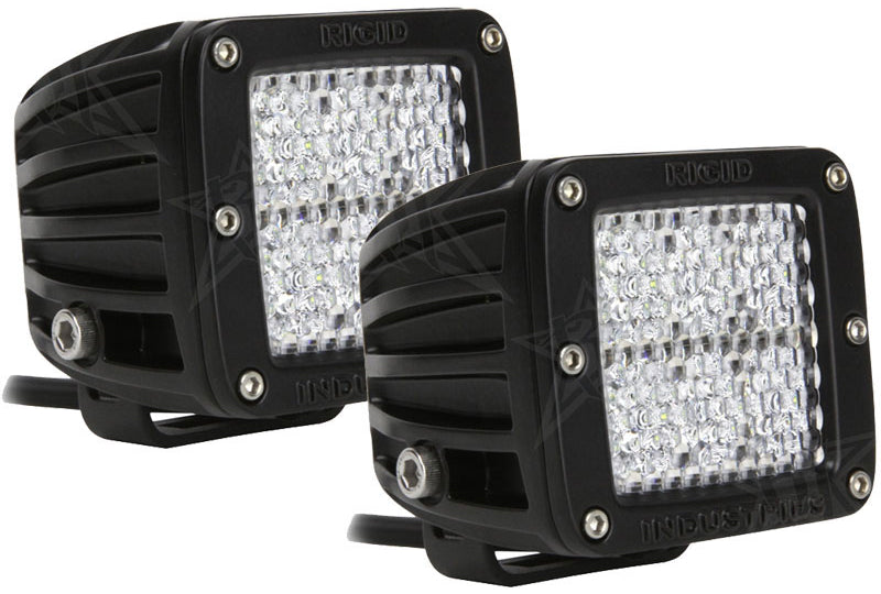 Rigid Industries D Series PRO LED Diffused Beam Lights Pair