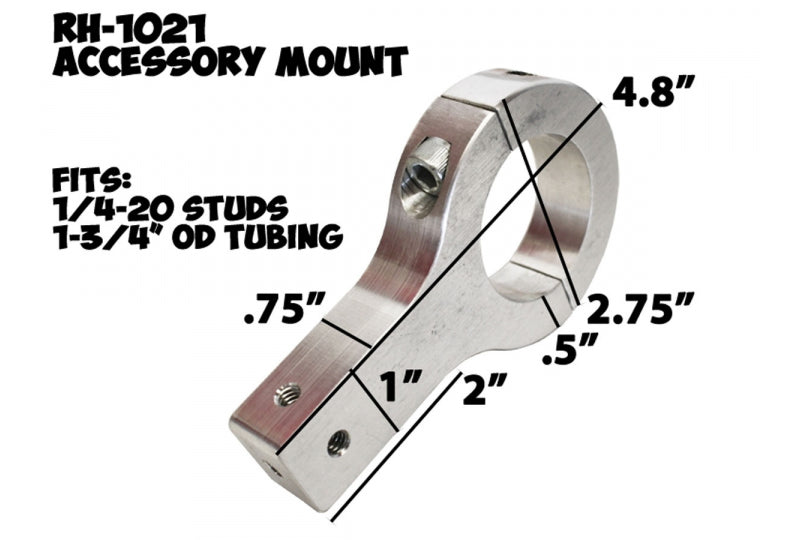 Rockhard 4x4 1-3/4" 5 Way Accessory Mount Bracket RH-1021