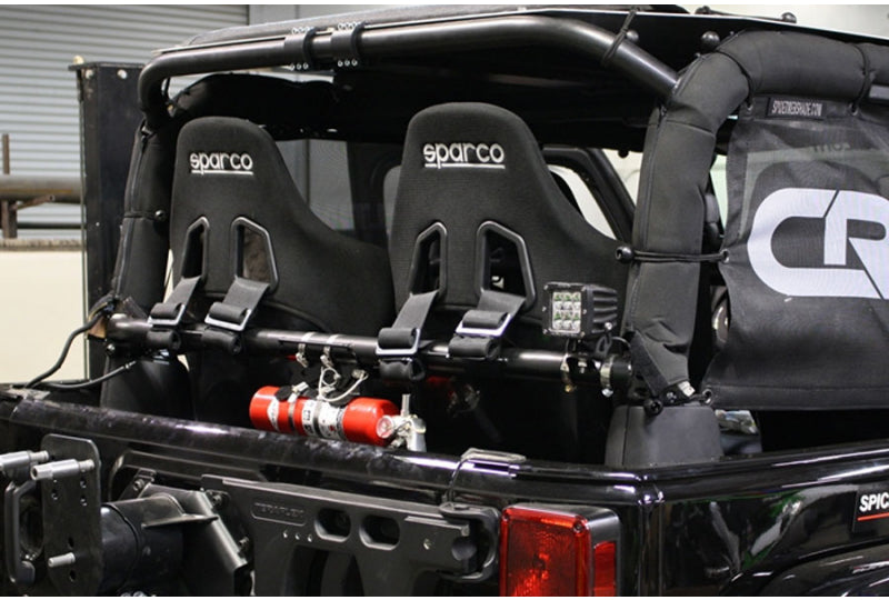 Rockhard 4x4 Jeep Wrangler JKU 2 Door Rear Bench Harness Bar