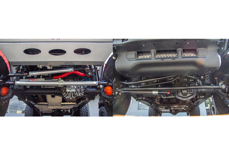 RPM 2.5 Ton HD 2'' Aluminum Steering Kit w/ Drag Link Flip Kit (Non-Rubicon or Narrow Axles); Wrangler JL, Gladiator JT