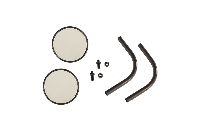 Rugged Ridge 11025.25 Trail Mirror Kit, Round, Pair; 18-18 Jeep Wrangler JL/JLU