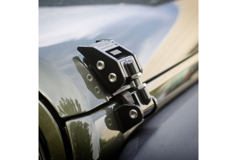 Rugged Ridge Aluminum Hood Latch - Black