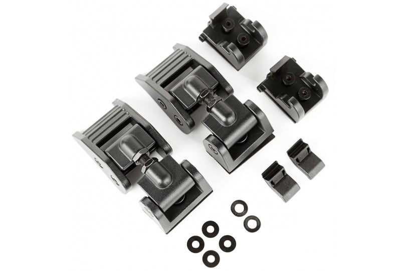 Rugged Ridge Aluminum Hood Latches; Wrangler JL & Gladiator JT