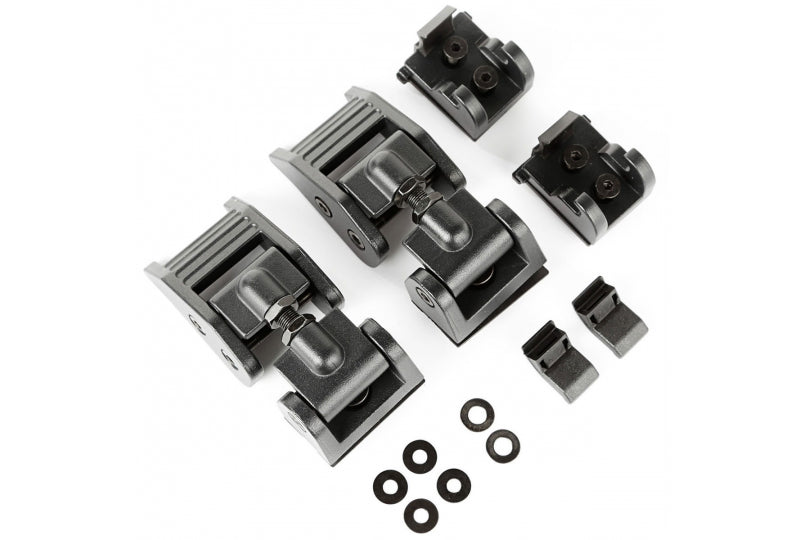Rugged Ridge Aluminum Hood Latches; Wrangler JL & Gladiator JT