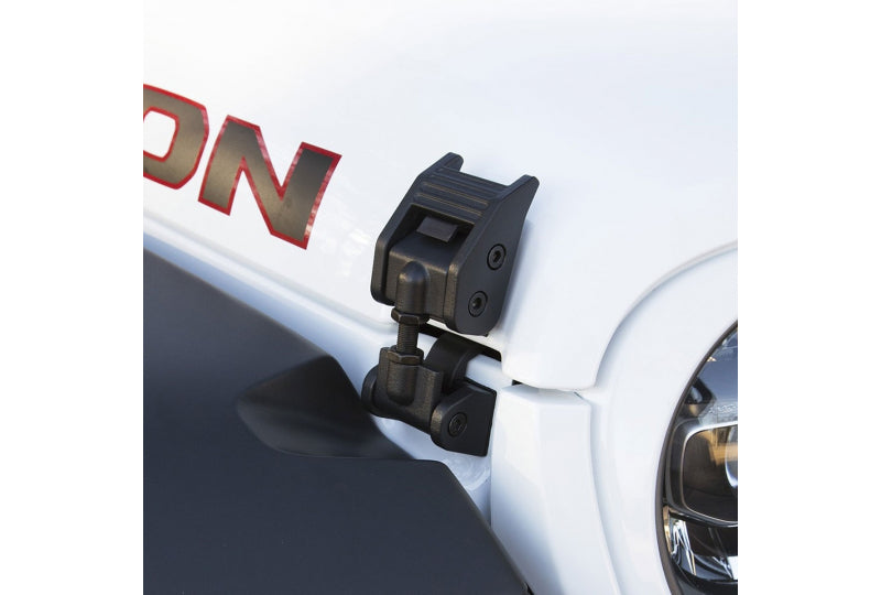 Rugged Ridge Aluminum Hood Latches; Wrangler JL & Gladiator JT