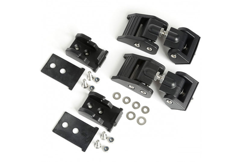 Rugged Ridge Aluminum Hood Latches; Wrangler JL & Gladiator JT