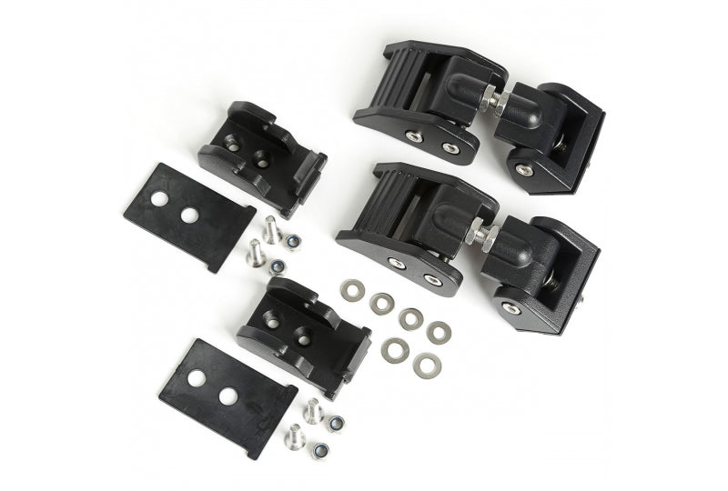 Rugged Ridge Aluminum Hood Latches; Wrangler JL & Gladiator JT