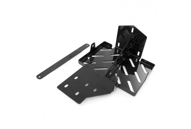 Rugged Ridge 11214.53 Dual Battery Tray; 07-11 Jeep Wrangler JK