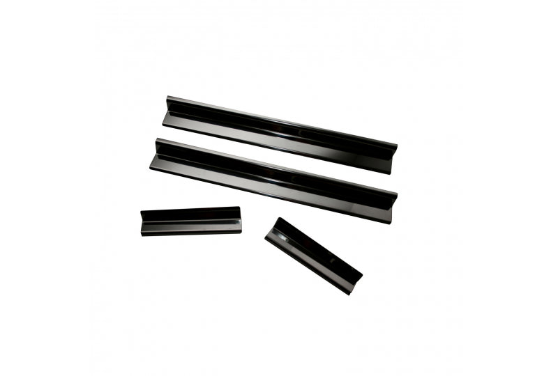 Rugged Ridge 11216.11 Door Entry Guard Set, Black; 07-17 Jeep Wrangler JKU