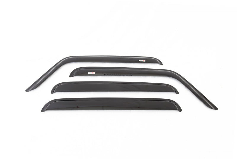 Rugged Ridge 11351.12 Window Rain Deflectors; 07-17 Jeep Wrangler JKU