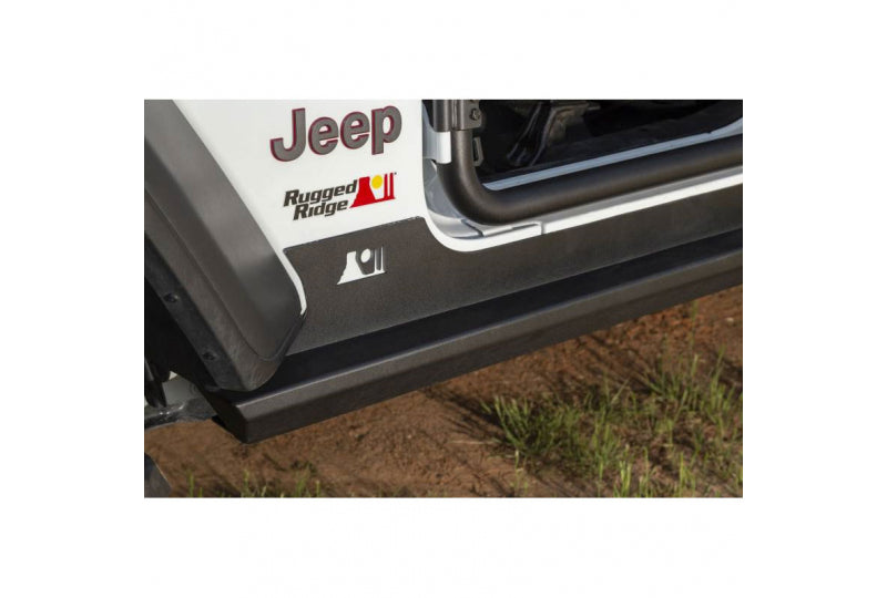 Rugged Ridge XHD Rock Sliders - JL Unlimited 4 Door