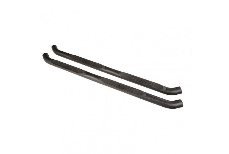 Rugged Ridge 11591.12 Side Step, 3-Inch, Round, Black; 18-18 Wrangler JLU, 4 Door