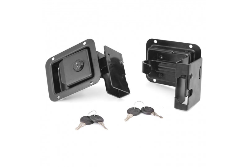 Rugged Ridge 11812.80 Door Latch Set; 07-17 Jeep Wrangler JK