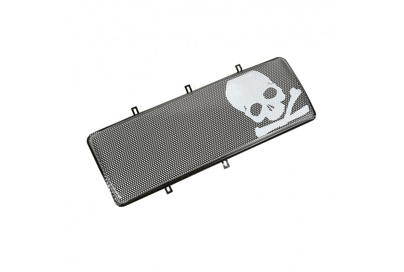 Rugged Ridge 12034.23 Spartan Grille Insert, Skull; 07-17 Jeep Wrangler JK
