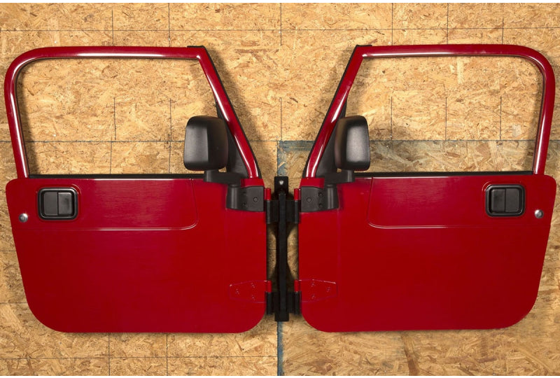 Rugged Ridge 12107.10 Wall Mount Door Holder; Wranglers & Gladiators