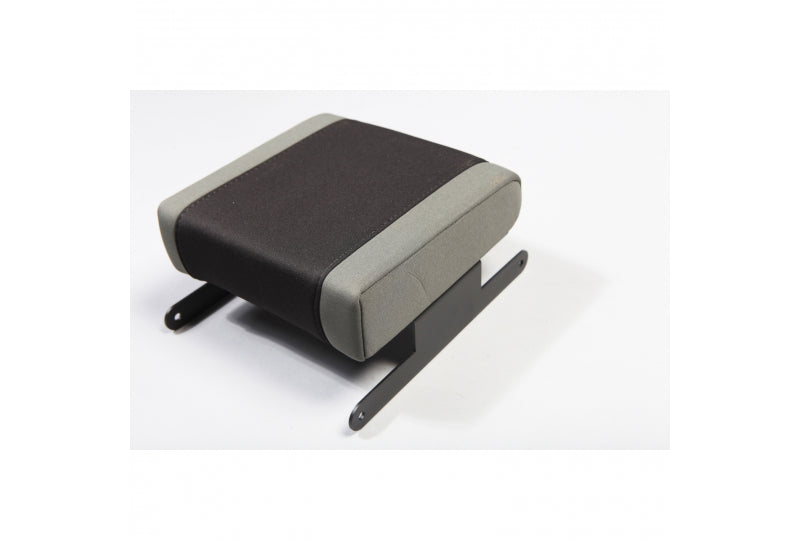 Rugged Ridge 13107.09 Neoprene Arm Rest Cover, Black with Gray; 07-10 Jeep Wrangler JK