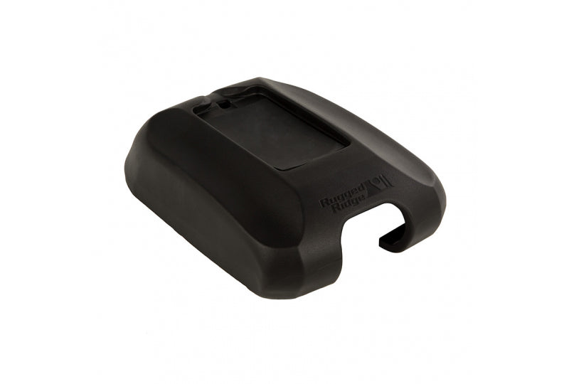 Rugged Ridge 13107.62 Cover, Center Console, W/Phone Holder, Black; 11-18 Jeep Wrangler JK
