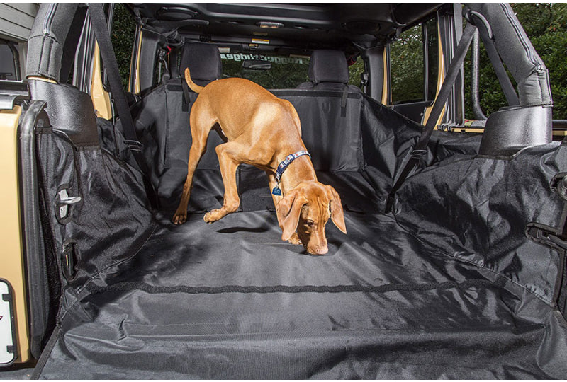 Rugged Ridge C3 Cargo Cover - With Subwoofer on Passenger Side Rear