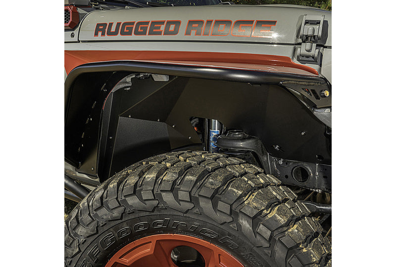 Rugged Ridge Aluminum Inner Fender Liners; Wrangler JL & Gladiator JT