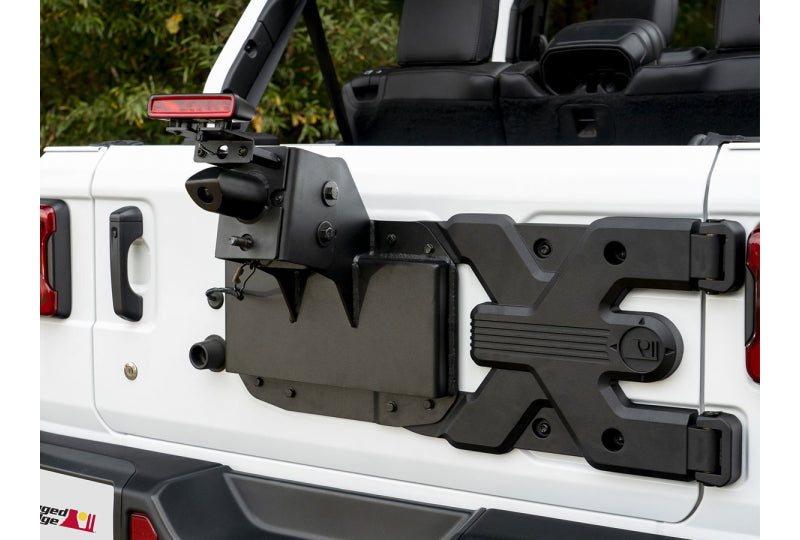 Rugged Ridge 11546.55 Spartacus HD Tire Carrier Kit; Wrangler JL