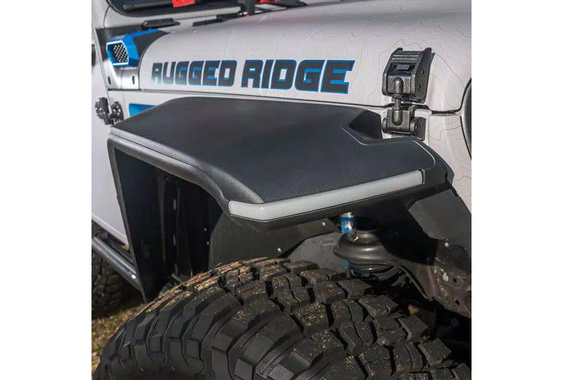 Rugged Ridge Max-Terrain Fender Flares; Wrangler JL