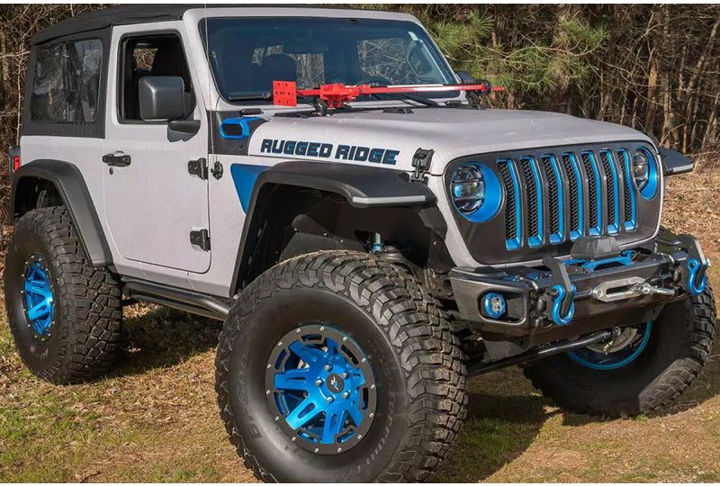 Rugged Ridge Max-Terrain Fender Flares; Wrangler JL