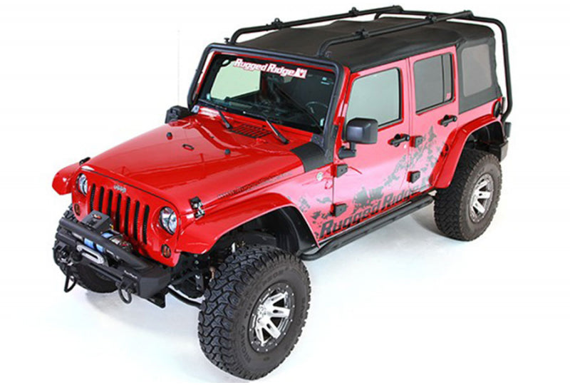 Rugged Ridge Sherpa Roof Rack; Wrangler JK