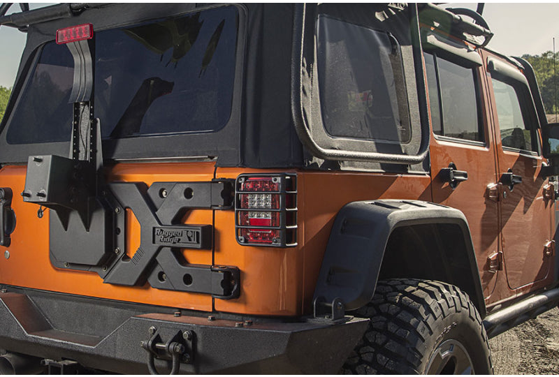 Rugged Ridge 11546.50 Spartacus HD Tire Carrier Kit; Wrangler JK