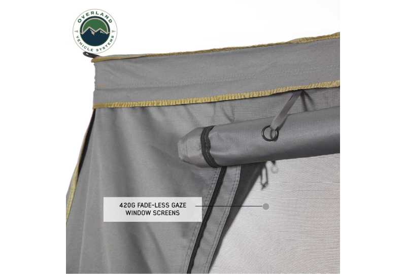 OVS Nomadic 270 Wall 2 w/Window - Passenger, Grey/Green