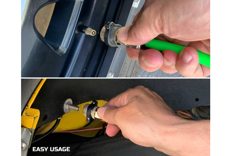 OVS 4 Tire Inflate - Engine Mount, Box, Fit, Bag, Black - JT