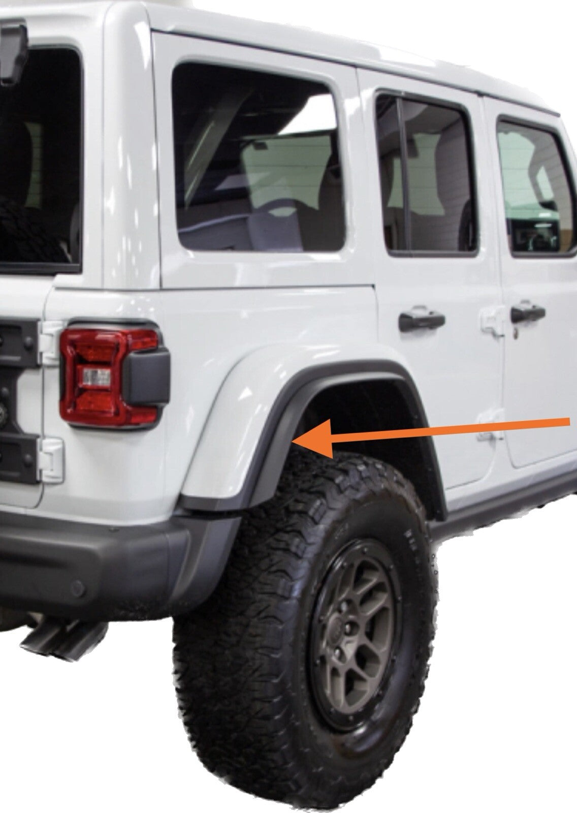Mopar XR Flare Extension Kit; Wrangler JL
