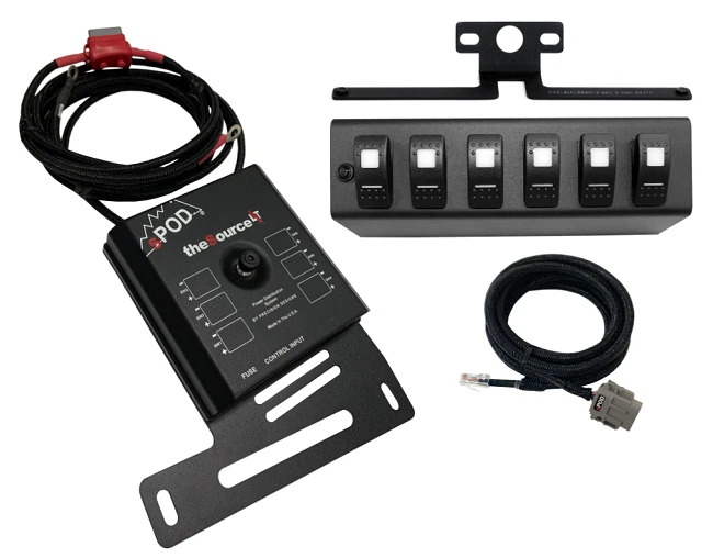 sPOD SourceLT LED Switch Panel; '07-'18 Wrangler JK