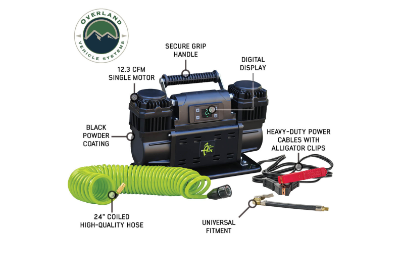 OVS EGOI Portable Digital Dual Air Compressor With Kit