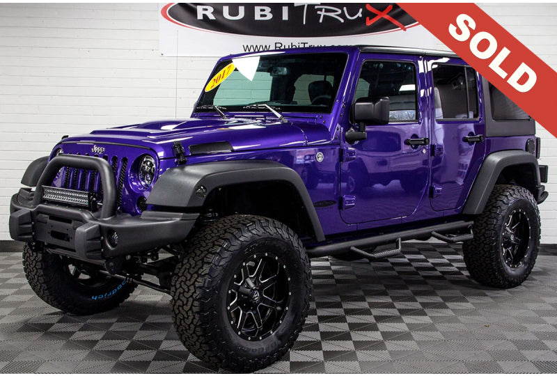 2017 Jeep Wrangler Sport Unlimited Xtreme Purple - SOLD