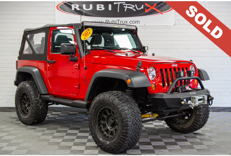 2012 Jeep Wrangler Sport JK Flame Red - SOLD