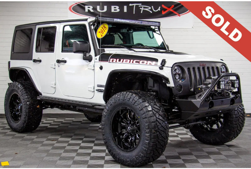 2018 Jeep Wrangler Rubicon Recon Unlimited White - SOLD