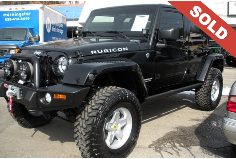2013 Black Jeep Wrangler Unlimited Rubicon - SOLD