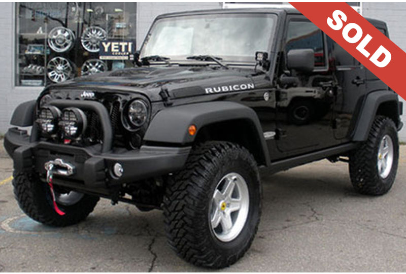 2013 Jeep Wrangler Rubicon JK Unlimited Black - SOLD