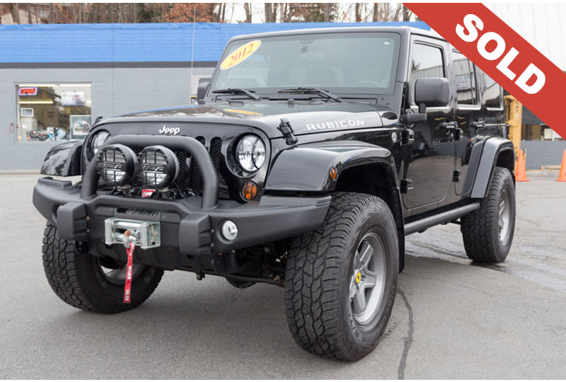 2012 Jeep Wrangler Rubicon Unlimited Black - SOLD