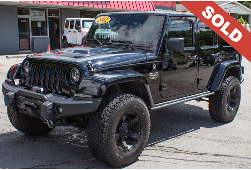 2012 Jeep Wrangler Unlimited Call of Duty: MW3 Edition - SOLD
