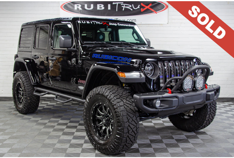 2021 Jeep Wrangler JL Unlimited Rubicon Black - SOLD