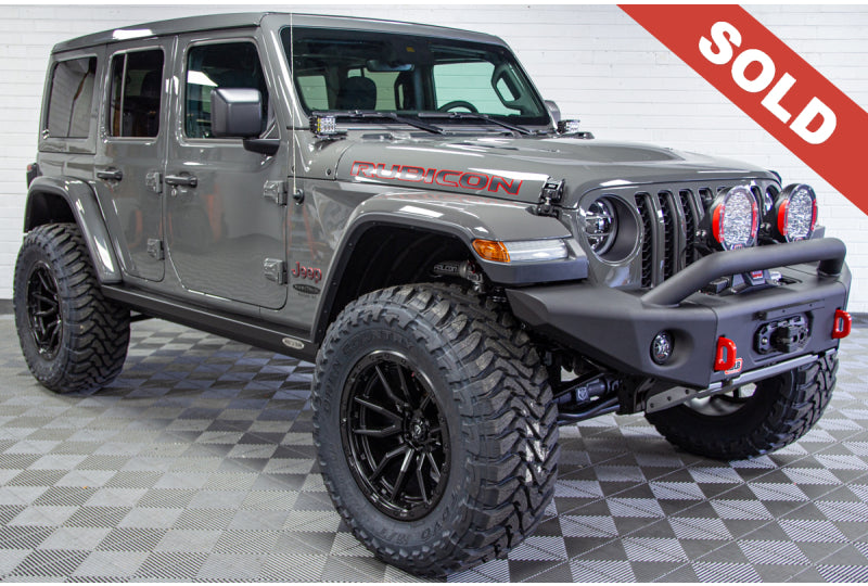 2021 Jeep Wrangler Unlimited Rubicon JL Sting Gray - SOLD
