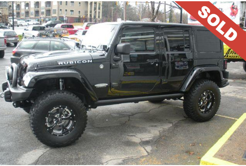 2012 Black Jeep Wrangler Unlimited Rubicon - SOLD