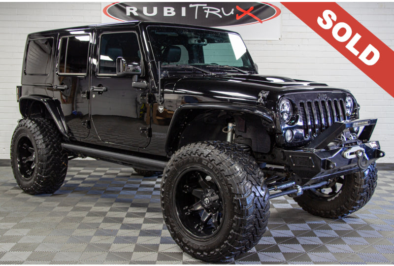 2015 Jeep Wrangler Sahara Unlimited Black - SOLD