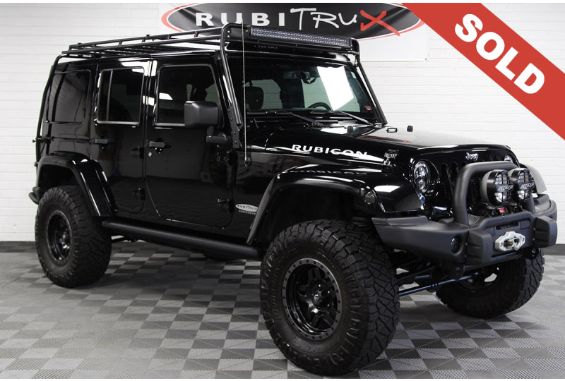 2013 Jeep Wrangler Rubicon Unlimited Black - SOLD